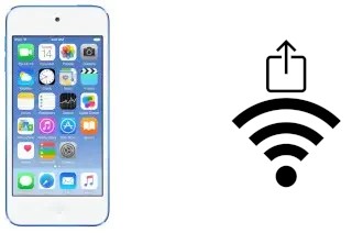 Como compartilhar a senha Wifi de um Apple iPod touch 6th generation sem digitá-la