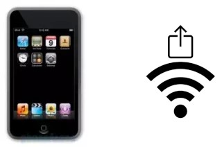 Como compartilhar a senha Wifi de um Apple iPod touch sem digitá-la