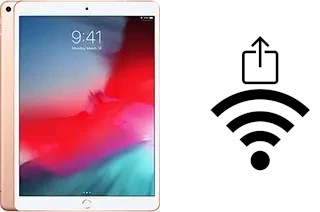 Como compartilhar a senha Wifi de um Apple iPad Air (2019) sem digitá-la