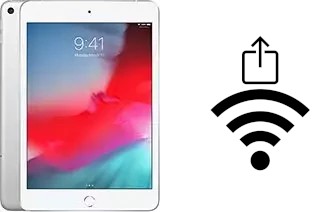 Como compartilhar a senha Wifi de um Apple iPad mini (2019) sem digitá-la