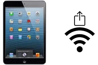 Como compartilhar a senha Wifi de um Apple iPad mini Wi-Fi sem digitá-la