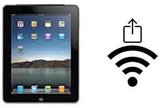 Como compartilhar a senha Wifi de um Apple iPad Wi-Fi sem digitá-la