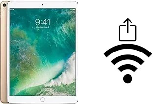 Como compartilhar a senha Wifi de um Apple iPad Pro 10.5 sem digitá-la