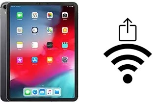 Como compartilhar a senha Wifi de um Apple iPad Pro 11 (2018) sem digitá-la