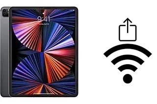 Como compartilhar a senha Wifi de um Apple iPad Pro 12.9 (2021) sem digitá-la