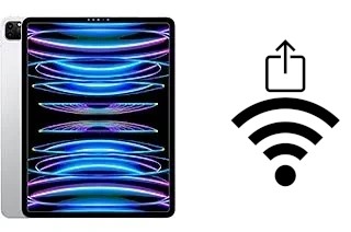 Como compartilhar a senha Wifi de um Apple iPad Pro 12.9 (2022) sem digitá-la