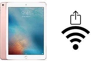 Como compartilhar a senha Wifi de um Apple iPad Pro 9.7 sem digitá-la