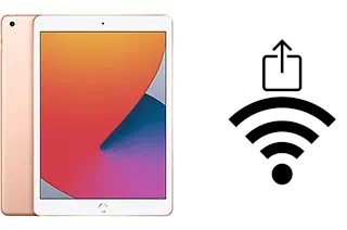 Como compartilhar a senha Wifi de um Apple iPad 10.2 (2020) sem digitá-la