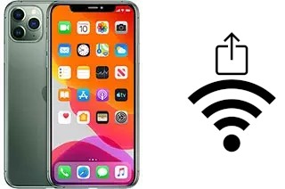 Como compartilhar a senha Wifi de um Apple iPhone 11 Pro Max sem digitá-la