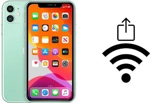 Como compartilhar a senha Wifi de um Apple iPhone 11 sem digitá-la