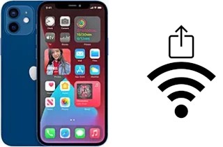 Como compartilhar a senha Wifi de um Apple iPhone 12 sem digitá-la