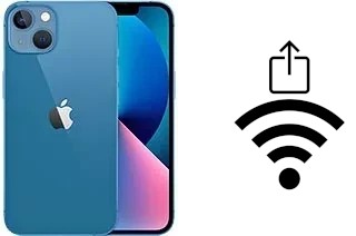 Como compartilhar a senha Wifi de um Apple iPhone 13 sem digitá-la