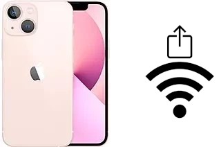 Como compartilhar a senha Wifi de um Apple iPhone 13 mini sem digitá-la