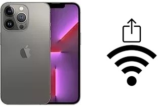 Como compartilhar a senha Wifi de um Apple iPhone 13 Pro sem digitá-la