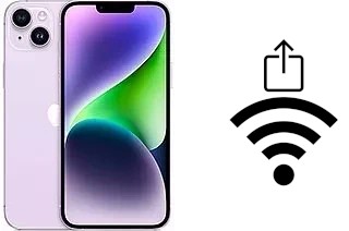 Como compartilhar a senha Wifi de um Apple iPhone 14 Plus sem digitá-la