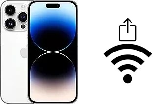 Como compartilhar a senha Wifi de um Apple iPhone 14 Pro sem digitá-la