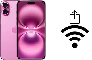 Como compartilhar a senha Wifi de um Apple iPhone 16 Plus sem digitá-la