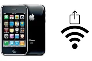 Como compartilhar a senha Wifi de um Apple iPhone 3GS sem digitá-la