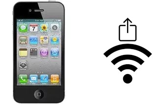 Como compartilhar a senha Wifi de um Apple iPhone 4 sem digitá-la