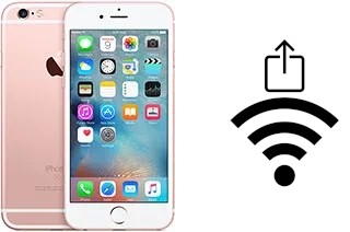 Como compartilhar a senha Wifi de um Apple iPhone 6s sem digitá-la