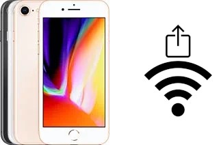 Como compartilhar a senha Wifi de um Apple iPhone 8 sem digitá-la