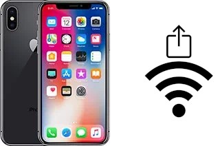 Como compartilhar a senha Wifi de um Apple iPhone X sem digitá-la