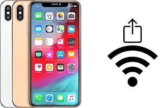 Como compartilhar a senha Wifi de um Apple iPhone XS Max sem digitá-la