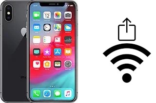 Como compartilhar a senha Wifi de um Apple iPhone XS sem digitá-la