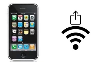 Como compartilhar a senha Wifi de um Apple iPhone 3G sem digitá-la