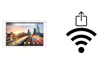 Como gerar um código QR com a senha Wifi em um Archos 101b Helium