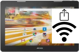 Como gerar um código QR com a senha Wifi em um Archos 133 Oxygen