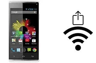 Como gerar um código QR com a senha Wifi em um Archos 40b Titanium