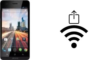 Como gerar um código QR com a senha Wifi em um Archos 45b Helium 4G