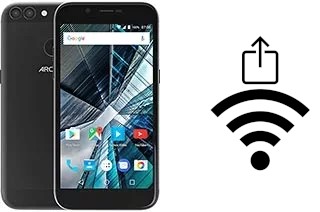 Como gerar um código QR com a senha Wifi em um Archos 50 Graphite