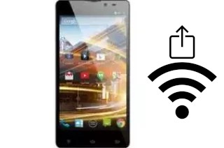 Como gerar um código QR com a senha Wifi em um Archos 50 Neon