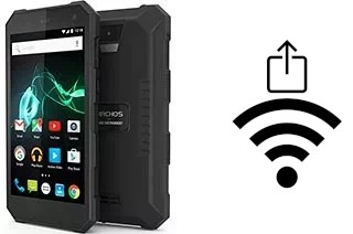 Como gerar um código QR com a senha Wifi em um Archos 50 Saphir