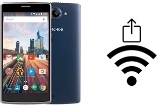 Como gerar um código QR com a senha Wifi em um Archos 50d Helium 4G