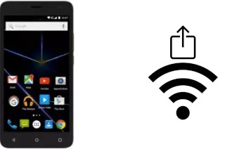 Como gerar um código QR com a senha Wifi em um Archos 50d Oxygen