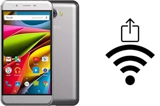 Como gerar um código QR com a senha Wifi em um Archos 50 Cobalt