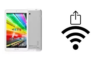 Como gerar um código QR com a senha Wifi em um Archos 70 Platinum 3G