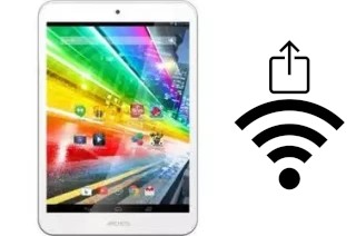 Como gerar um código QR com a senha Wifi em um Archos 79 Platinum