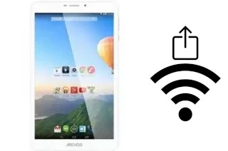 Como gerar um código QR com a senha Wifi em um Archos 80b Xenon