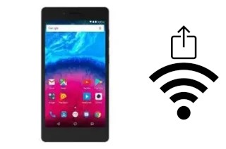 Como gerar um código QR com a senha Wifi em um Archos Core 50P