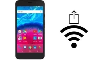 Como gerar um código QR com a senha Wifi em um Archos Core 55S Ultra