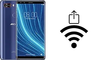 Como gerar um código QR com a senha Wifi em um Archos Diamond Omega