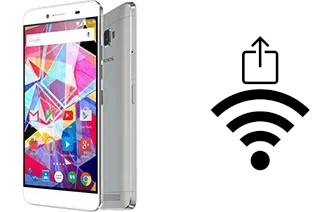 Como gerar um código QR com a senha Wifi em um Archos Diamond Plus