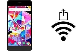 Como gerar um código QR com a senha Wifi em um Archos Diamond S