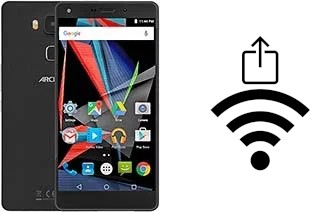 Como gerar um código QR com a senha Wifi em um Archos Diamond 2 Plus