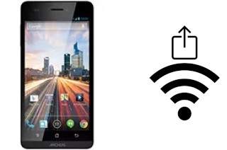 Como gerar um código QR com a senha Wifi em um Archos 45 Helium 4G