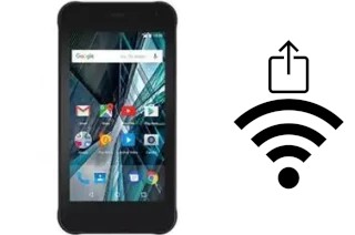 Como gerar um código QR com a senha Wifi em um Archos Sense 47x